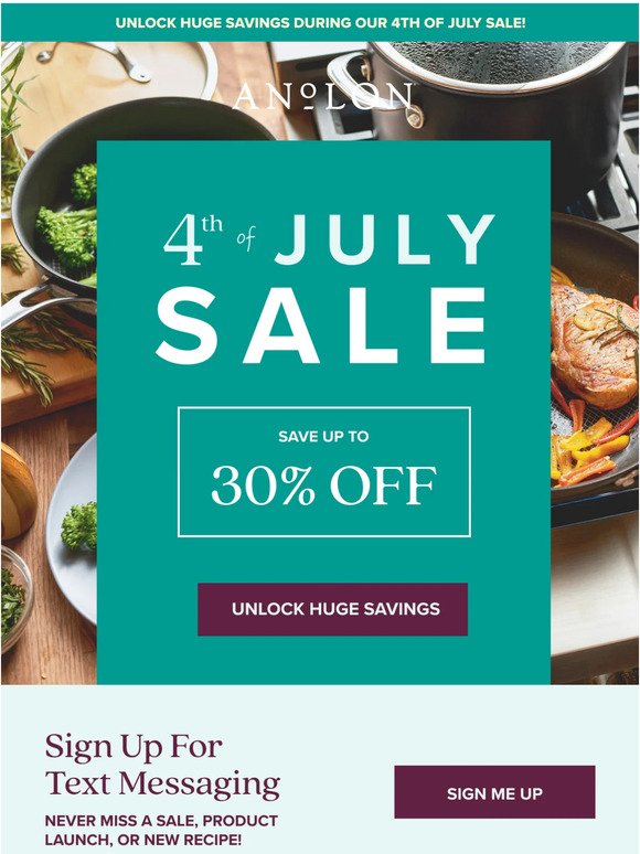 Don't miss out: 30% off select cookware is ending soon