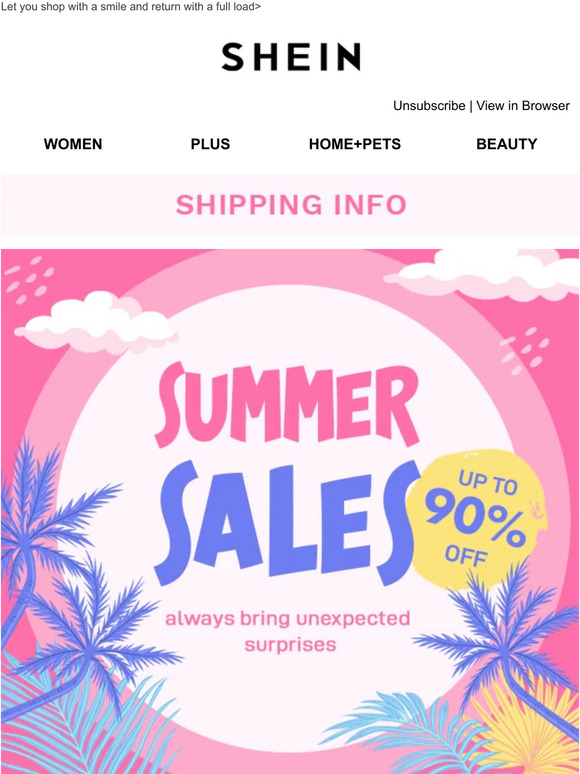 SHEIN Save time and money and enjoy SHEIN's summer apparel Milled
