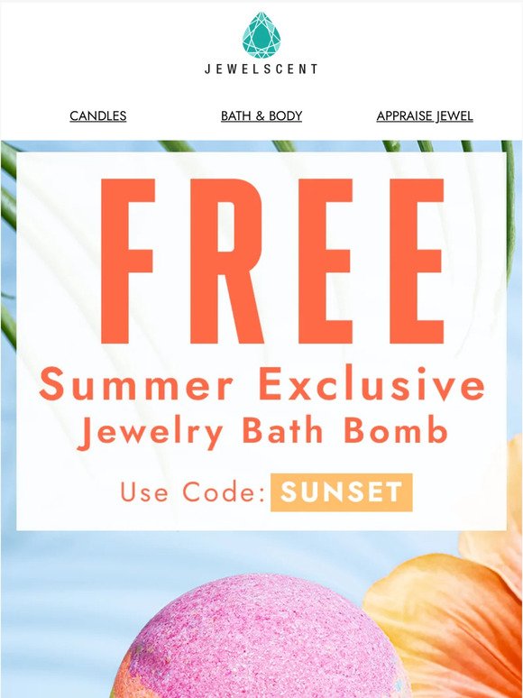 Free Exclusive 🌺 Jewelry Bath Bomb 🛁