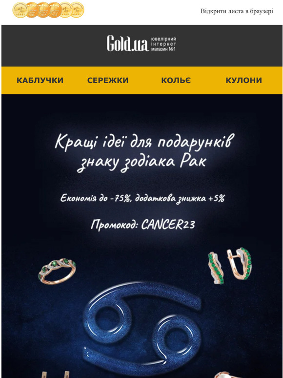 Кращі ідеї для подарунків знаку зодіака Рак  ♋