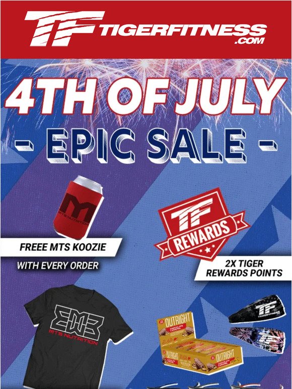 July 4th Weekend Sale 🎆 Free Gifts, 15% Off, and 2X Reward Points!