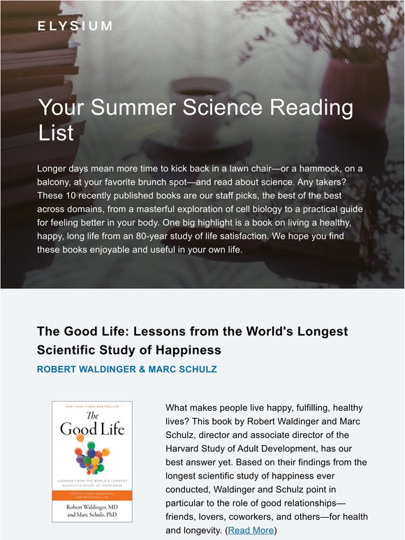 Top 10 science books to read this summer
