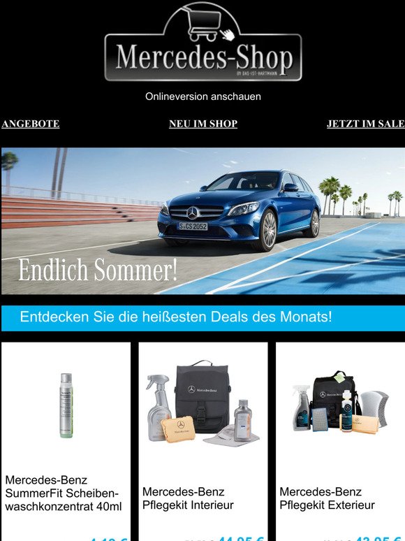 Angebote des Monats bei Mercedes Hartmann!
