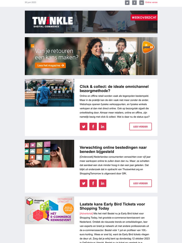 WEEKOVERZICHT: ANWB Retail op weg naar een platformmodel, Ook Getir verlaat Frankrijk, Picnic, Alibaba Tmall, Amazon, HP, Zalando, Klarna, E-commerce in Luxemburg, Primark, Youtube, Oda