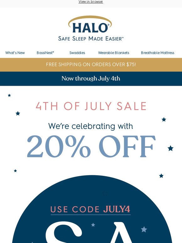 20% off - Cue the fireworks! 🎇🎇