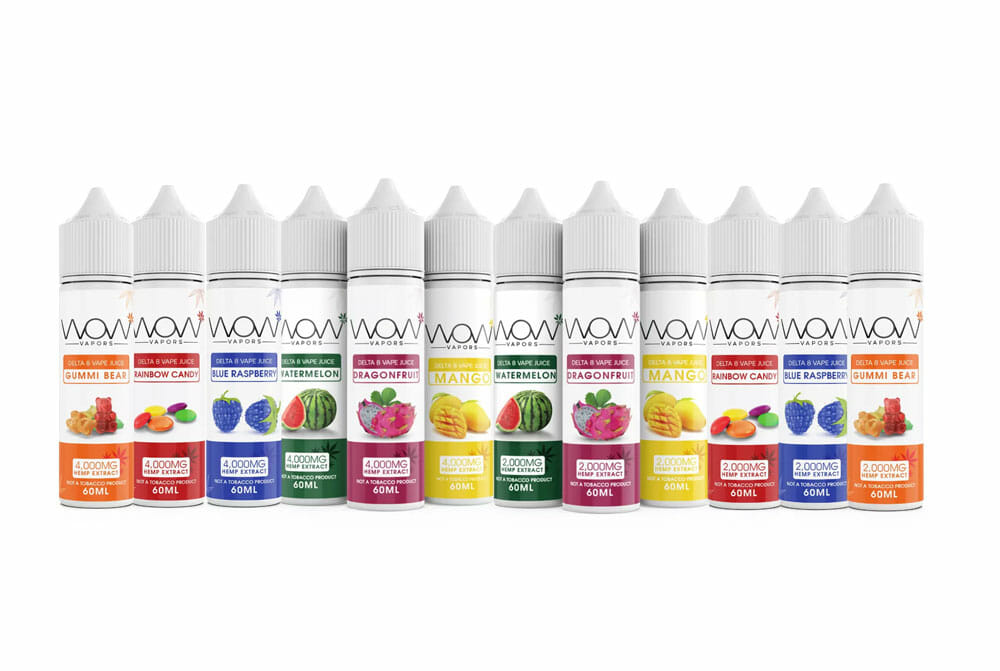 Image of DELTA 8 VAPE JUICE - WOW VAPORS