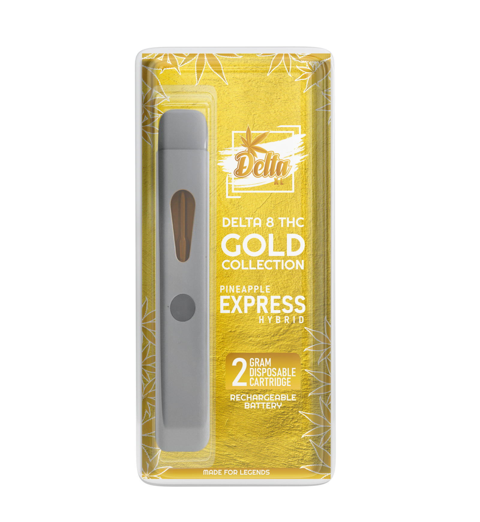Image of PINEAPPLE EXPRESS DELTA 8 DISPOSABLE PEN - 2 GRAM - DELTA XL