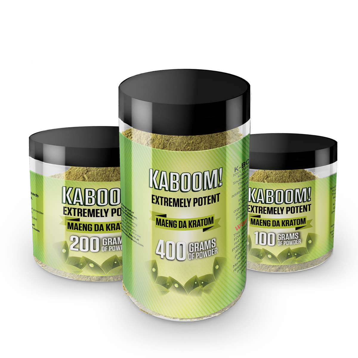 Image of Kaboom! Green Maeng Da Kratom Powder