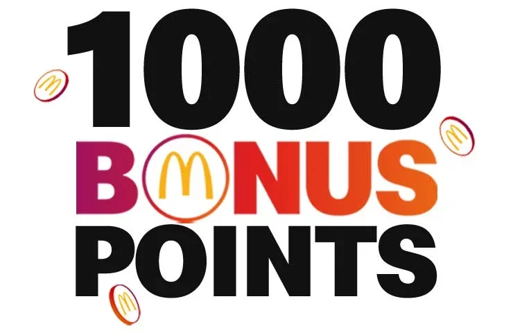 1000 Bonus Points