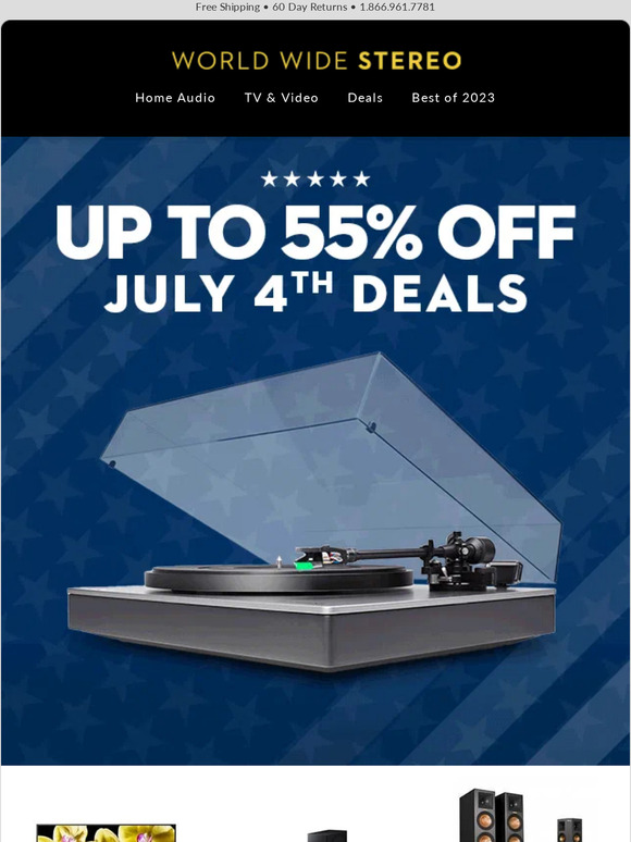 July 4th Deals Are Poppin'...
