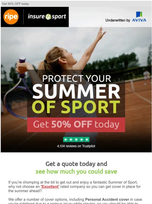Protect your Summer of Sport