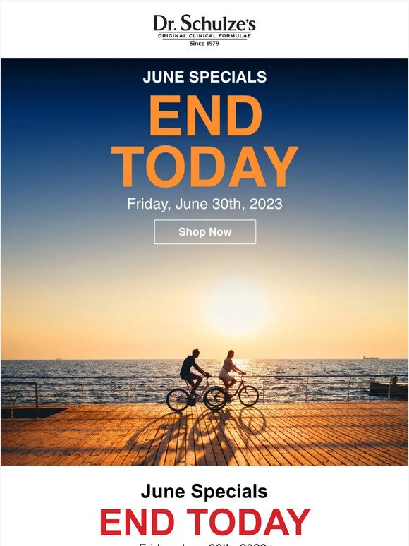 Ends Today! June Savings for a CLEAN Liver & Healthy Summer