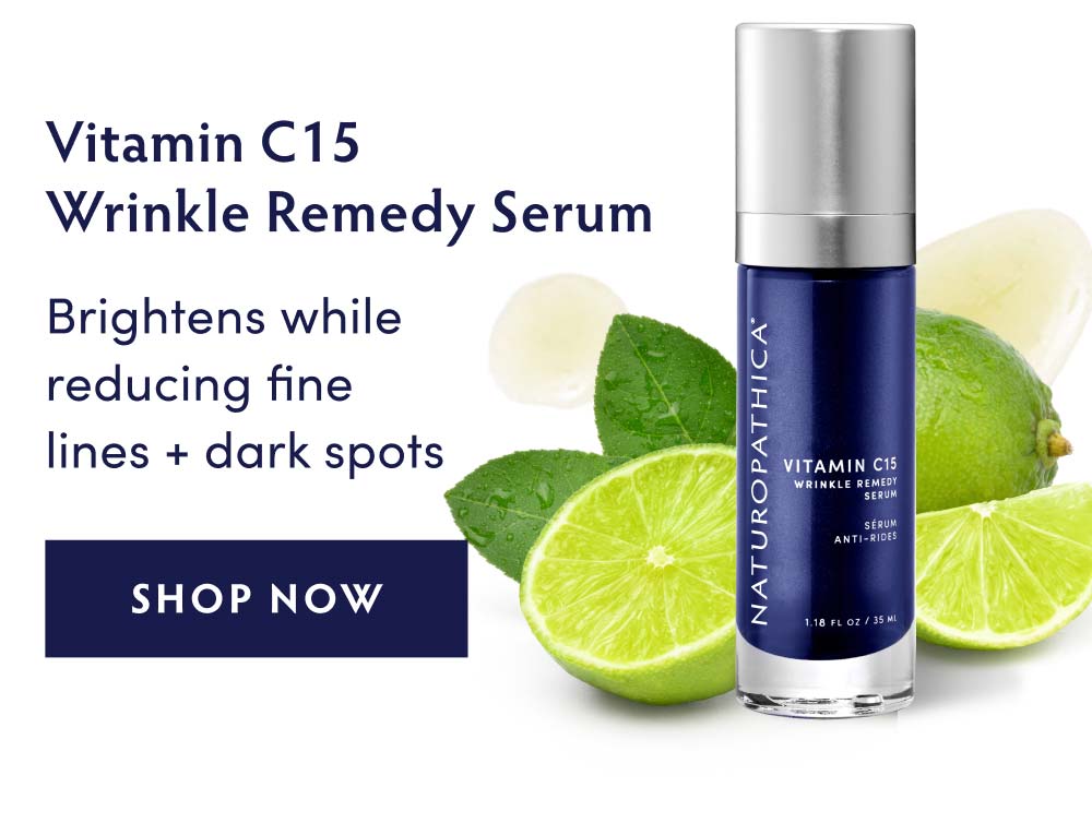 Vitamin C15 Wrinkle Remedy Serum - Brightens while reducing fine lines + dark spots