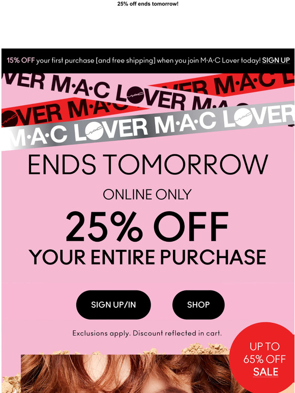 Don't miss out on this sale, Lover!
