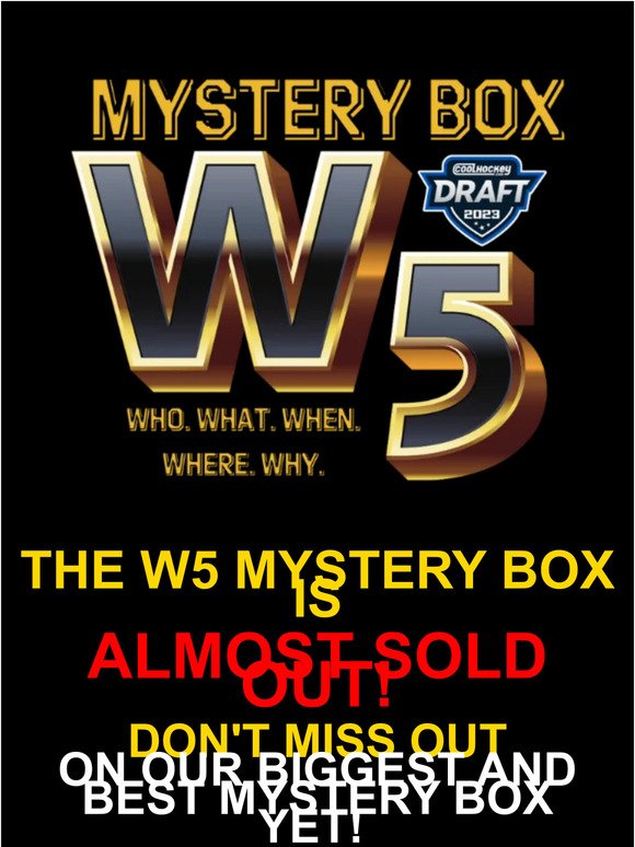 CoolHockey: ⸮THE MYSTERY BOX? is now available!