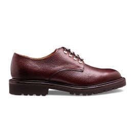 Tova GV Derby in Burgundy Grain Leather