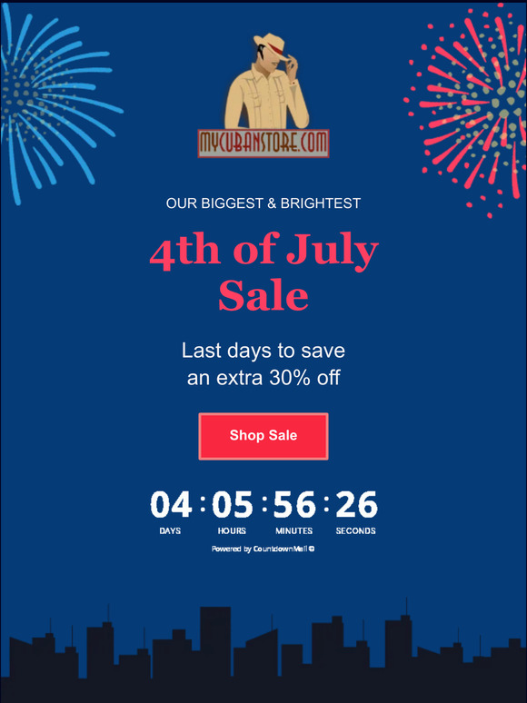 there, 4th of July SALE 30% OFF! 🇺🇸