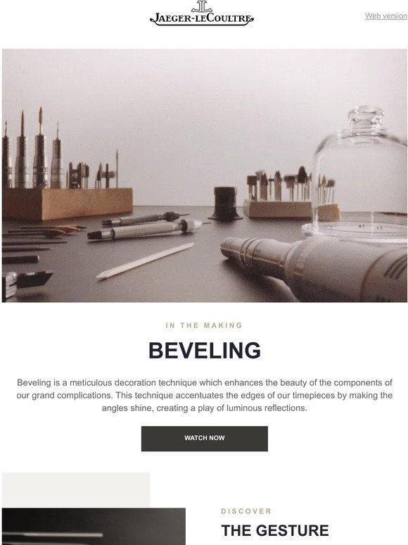 In the making: beveling