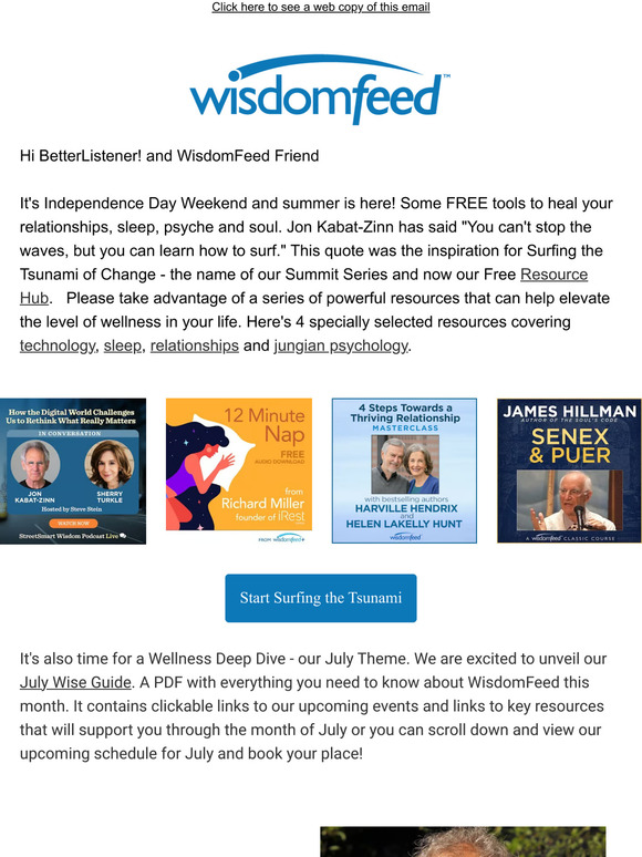 Your Path to Wellness Starts Here: Free Resources & Upcoming Events