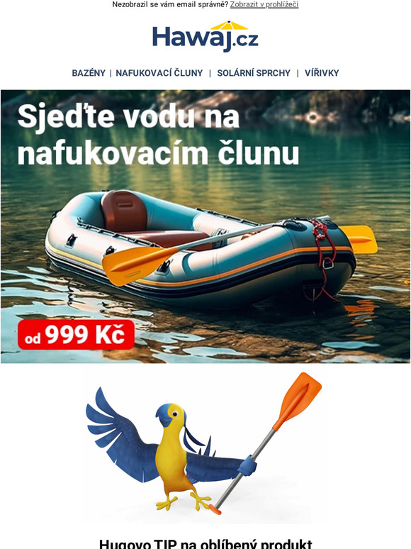 Vyrážíte s partou či rodinou na vodu? ⚓