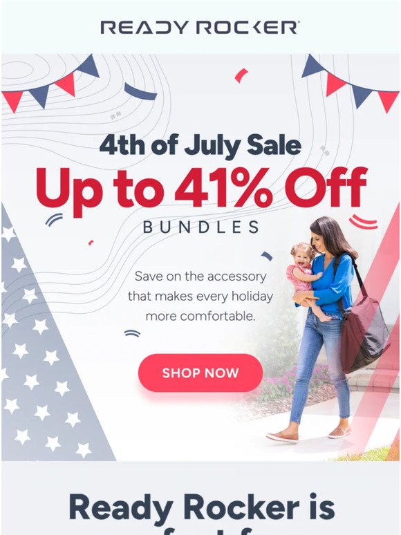 Shop our 4th of July sale! 🇺🇸