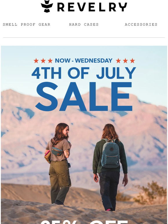 25% OFF // 4th of July Sale Starts Now 🔴⚪🔵