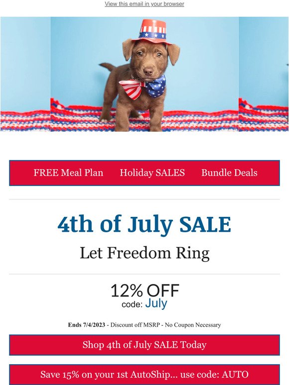 🎆 4th of July SALE