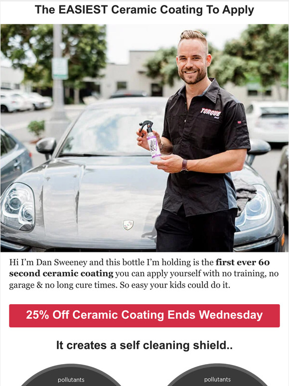 Torque Detail The EASIEST Ceramic Coating To Apply Milled