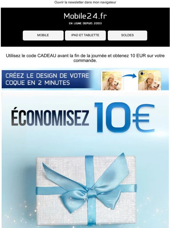 Il y a 10 EUR dans cet email ! 💸