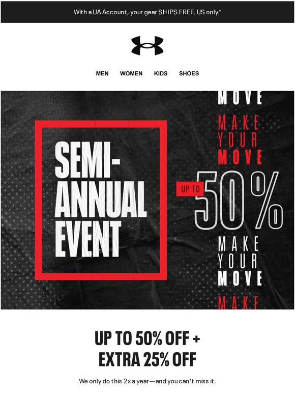 Under Armour Newsletters: Sales, Discounts, Coupon Codes
