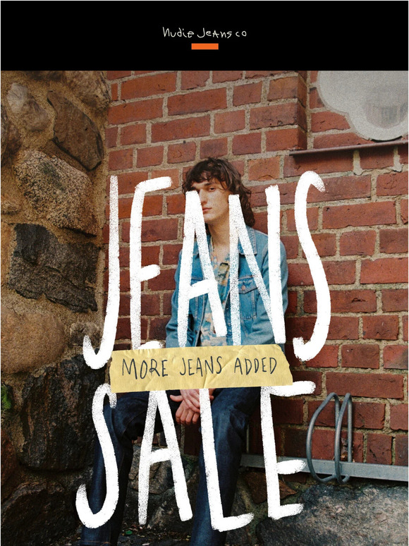 Nudie Jeans sale – more items added.