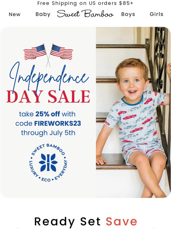 4th of July Sale - 25% off 🇺🇸