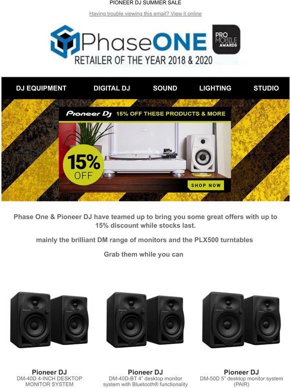 PIONEER DJ SUMMER SALE