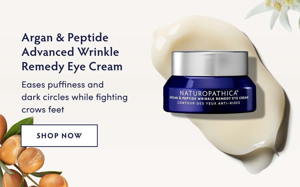Argan & Peptide Advanced Wrinkle Remedy Eye Cream  -  Eases puffiness and dark circles while fighting crows feet