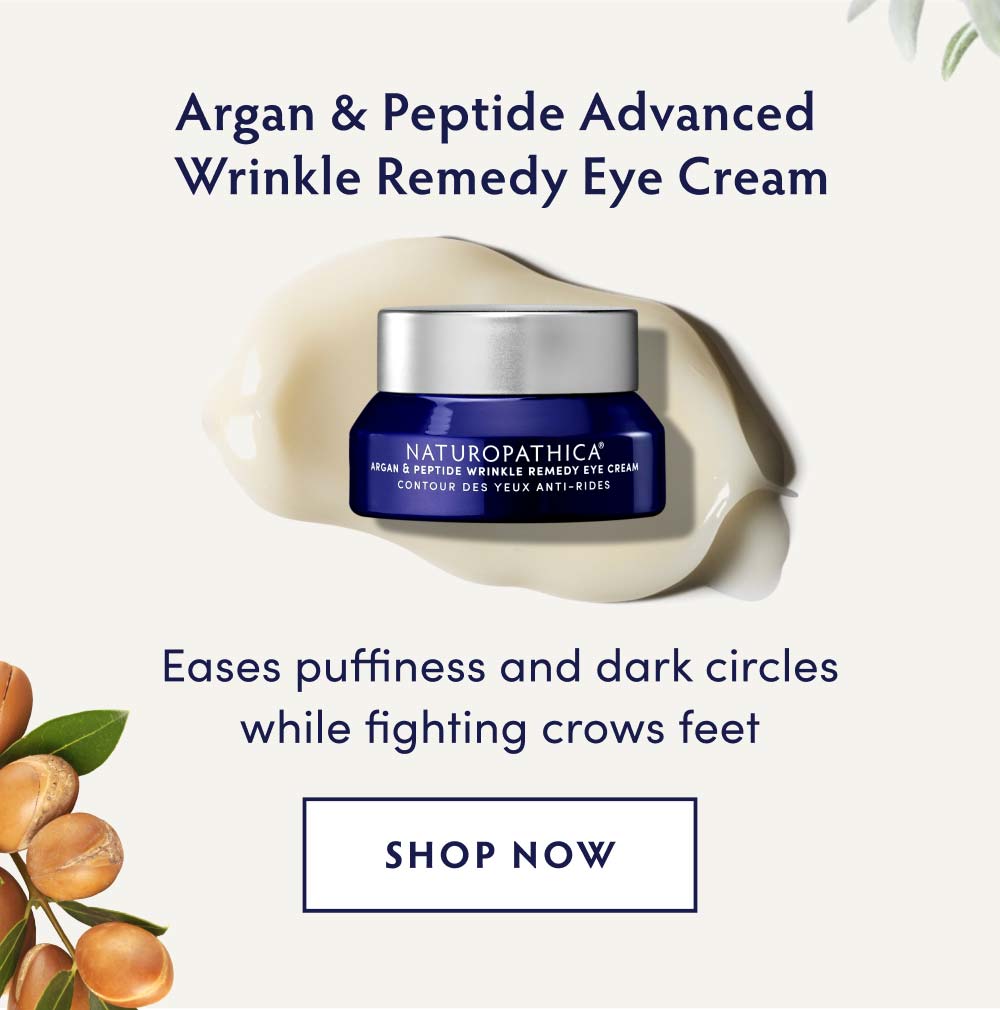 Argan & Peptide Advanced Wrinkle Remedy Eye Cream - Eases puffiness and dark circles while fighting crows feet