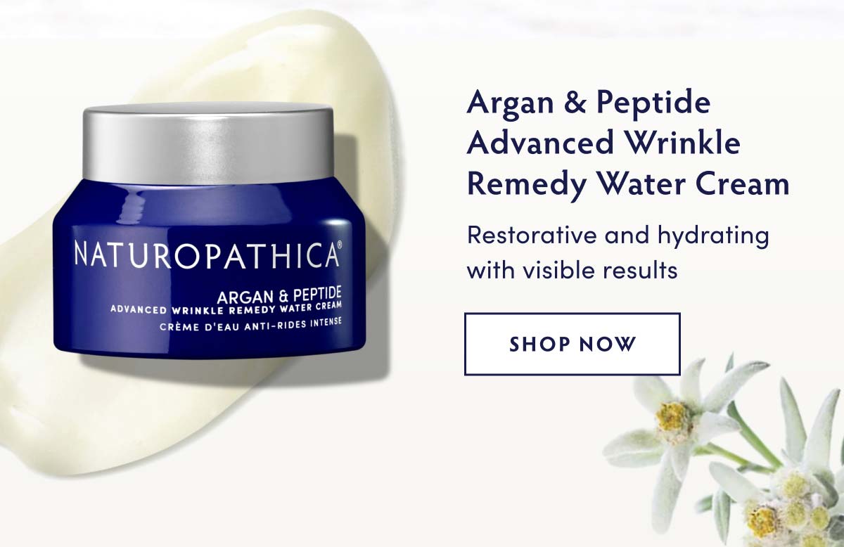 Argan & Peptide Advanced Wrinkle Remedy Water Cream  -  Restorative and hydrating with visible results