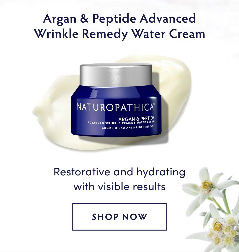 Argan & Peptide Advanced Wrinkle Remedy Water Cream - Restorative and hydrating with visible results