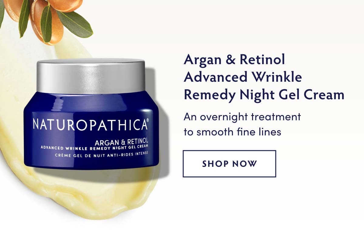 Argan & Retinol Advanced Wrinkle Remedy Night Gel Cream  -  An overnight treatment to smooth fine lines