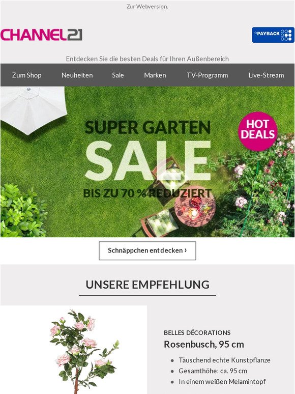 Der Super Garten Sale