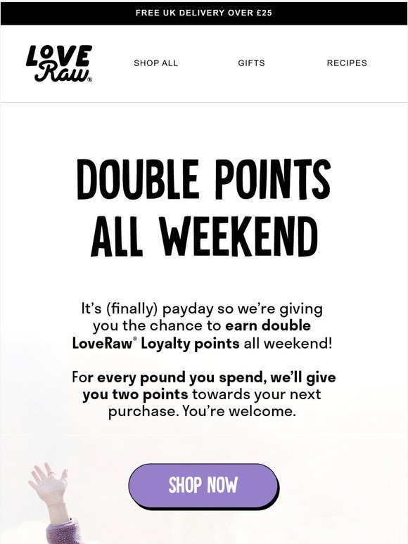 Double Points Weekend 👾