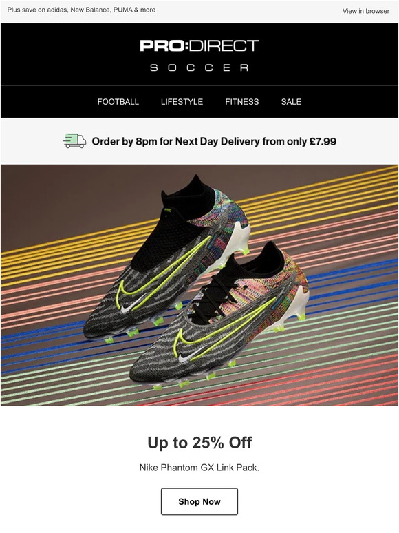 Weekend Deals | 25% off Nike Phantom GX!