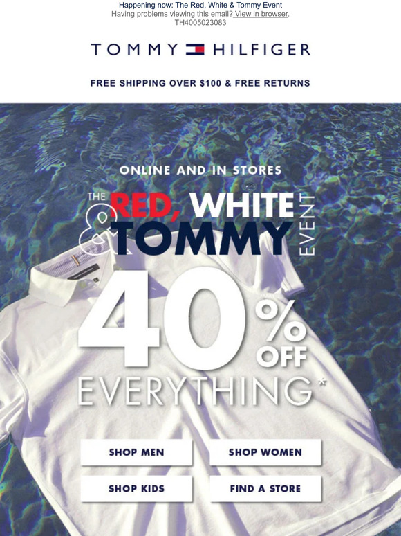 Tommy Hilfiger sale: Up to 70% off clothing, shoes, accessories - cleveland .com