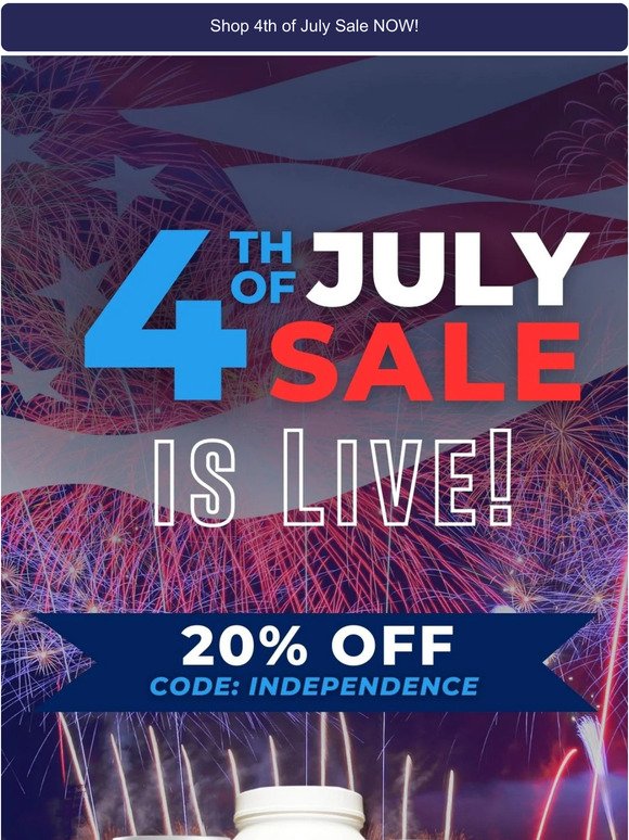 🇺🇸 4th of July Sale Is LIVE 🇺🇸