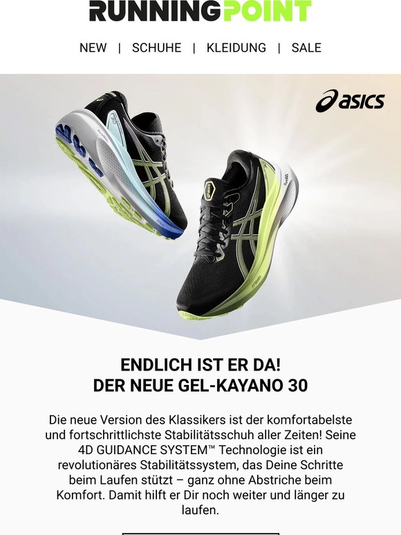 Endlich ist er da 😍! Der neue ASICS Gel-Kayano 30