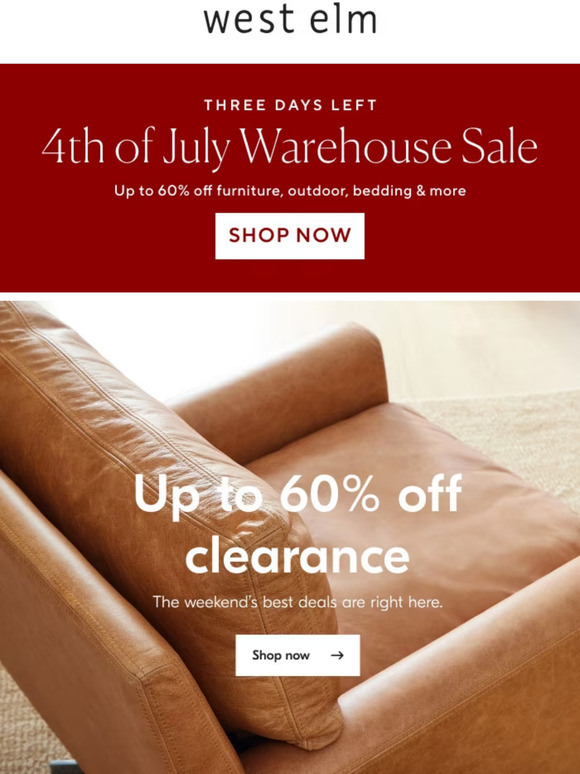 West Elm Email Newsletters Shop Sales, Discounts, and Coupon Codes