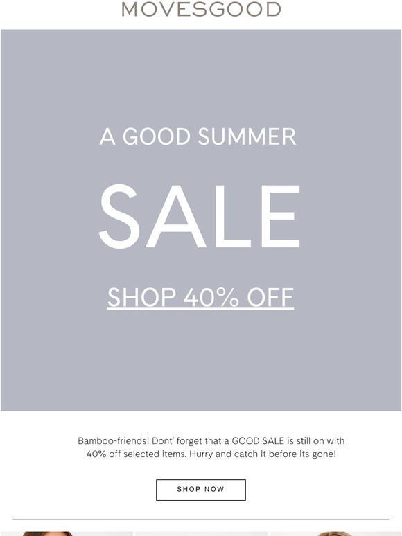 40% SALE IS STILL ON