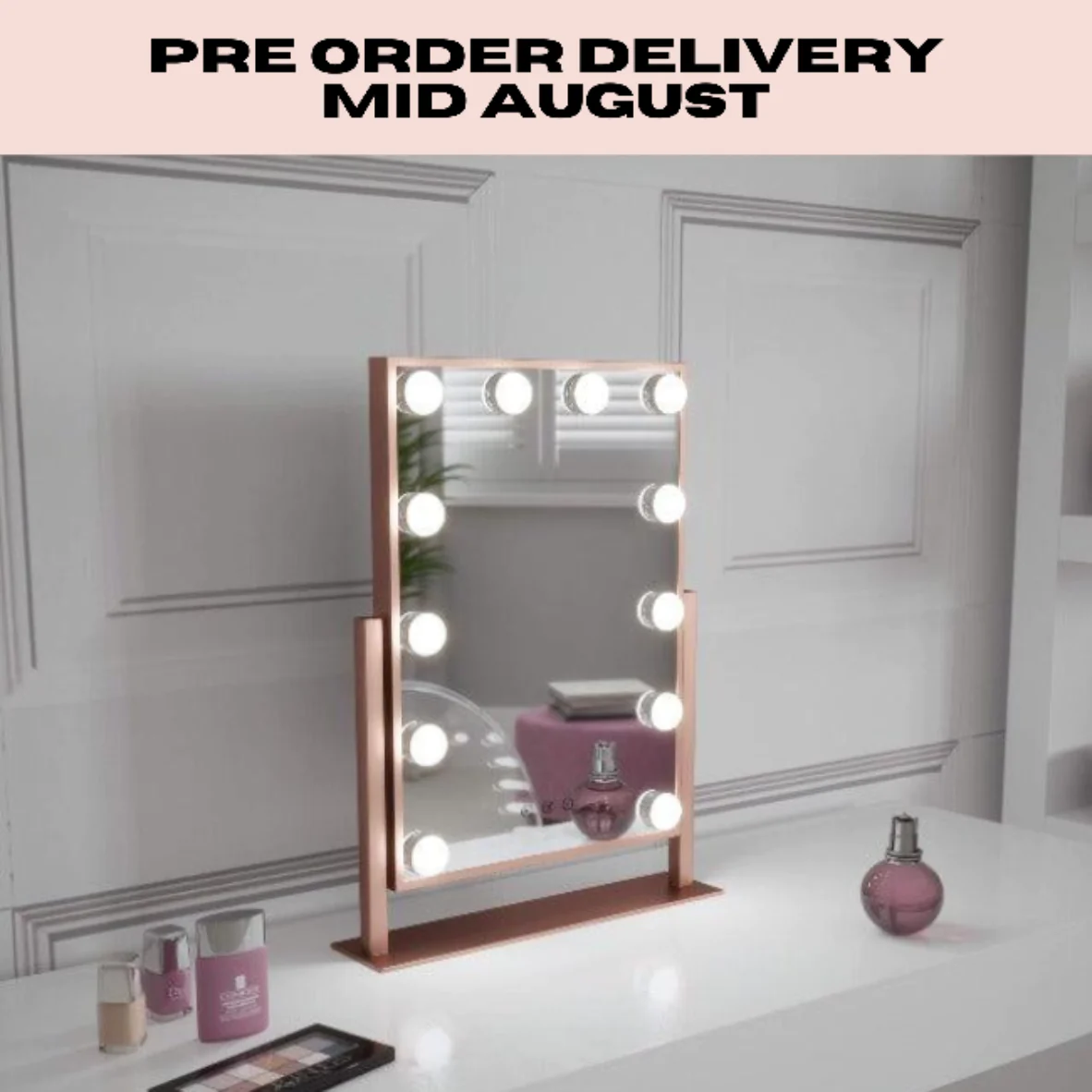 Image of Olsen Rose Gold Mirror