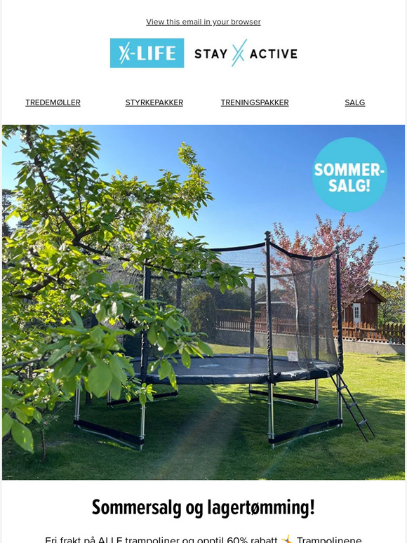 Sommersalg og lagertømming ☀️