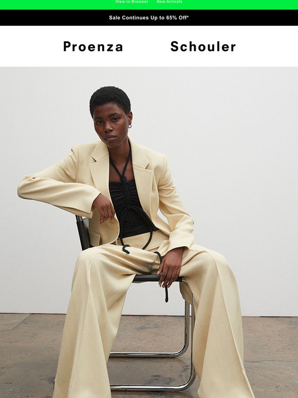 Proenza Schouler Email Newsletters Shop Sales Discounts and