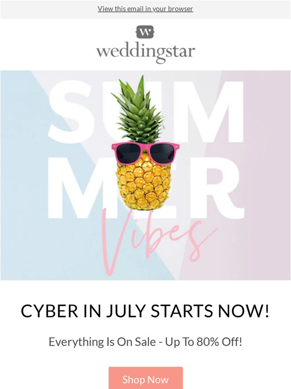 😎🌴 Cyber in July is on now! 🙌